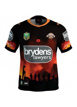 Wests Tigers 2018 Men's ANZAC Jersey