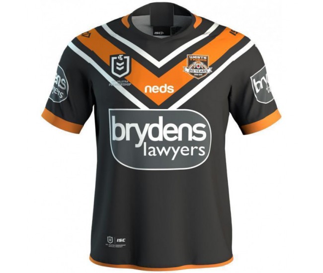 Wests Tigers 2019 Men's Home Jersey Wests Tigers 2019 Men's Home Jersey