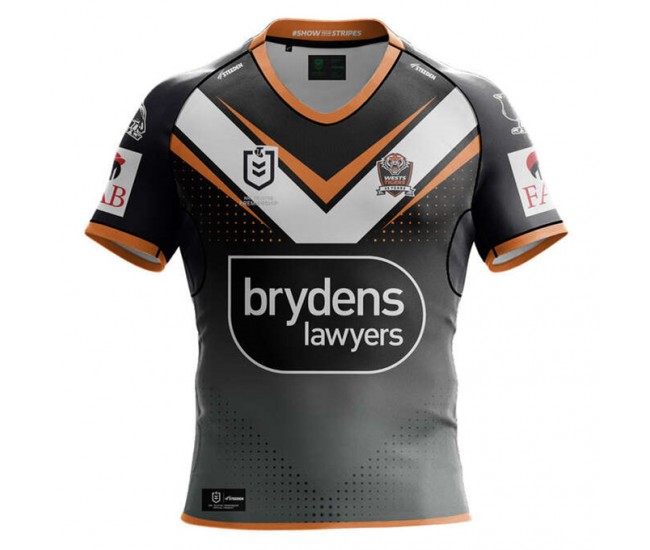 2024 Wests Tigers Rugby Mens Home Jersey 2024 Wests Tigers Rugby Mens Home Jersey