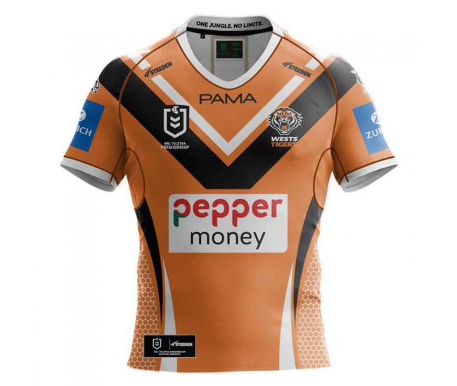 2025 Wests Tigers Rugby Mens Away Jersey