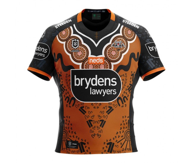 2021 Wests Tigers Rugby Mens Indigenous Jersey 2021 Wests Tigers Rugby Mens Indigenous Jersey