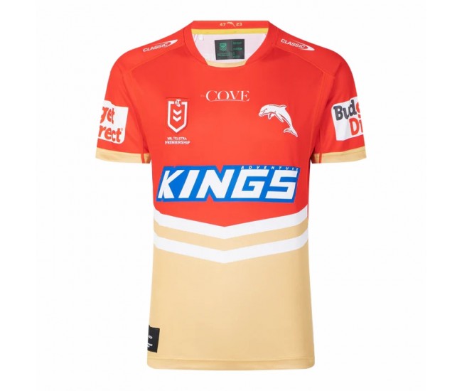 2023 Dolphins Rugby Men's Home Jersey 2023 Dolphins Rugby Men's Home Jersey