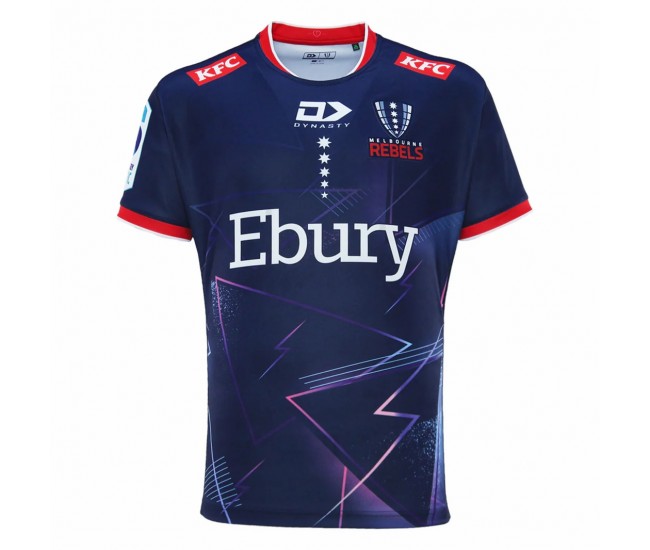 2024 Melbourne Rebels Rugby Mens Home Jersey 2024 Melbourne Rebels Rugby Mens Home Jersey