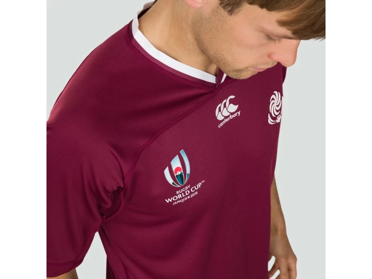 New White England Rugby Canterbury Top RWC Men's Performance Cotton T-Shirt 