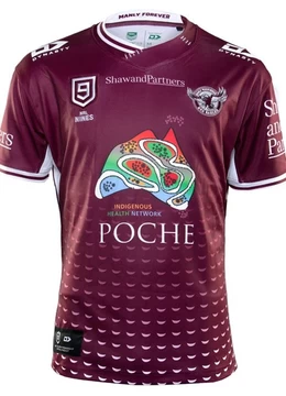 Manly Sea Eagles 2021 NRL Mens Indigenous Jersey Sizes S-7XL BNWT