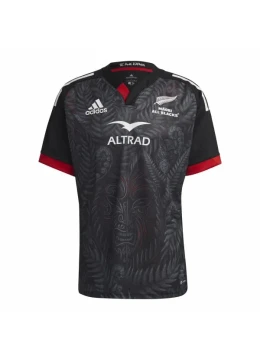 2022 Maori All Blacks Rugby Mens Home Jersey