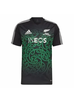 2022 Maori All Blacks Rugby Mens Training Jersey