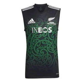 2022 Maori All Blacks Rugby Mens Training Singlet