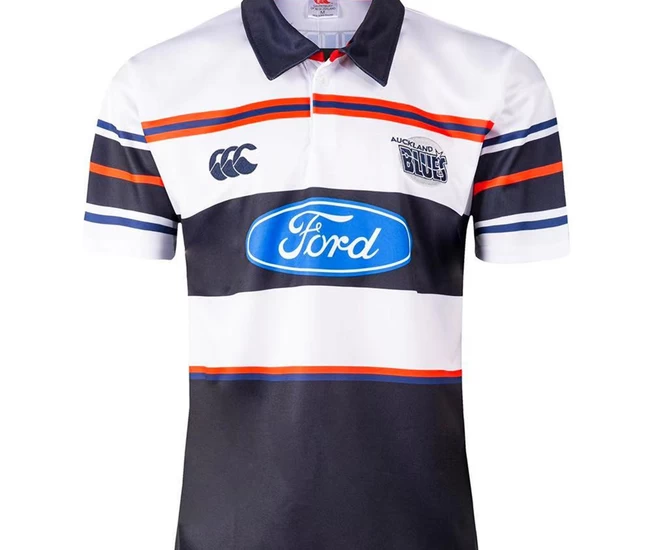 Auckland Blues Rugby Retro Shirt 1996