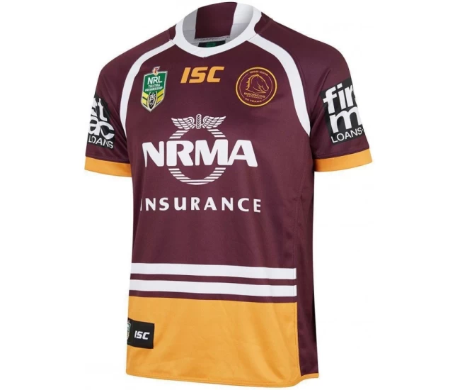 Brisbane Broncos 2018 Men's Home Jersey Brisbane Broncos 2018 Men's Home Jersey