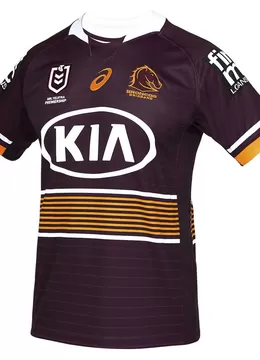 Asics 2021 Brisbane Broncos Home Jersey