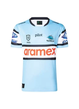 2025 Cronulla-Sutherland Sharks Rugby Mens Home Jersey