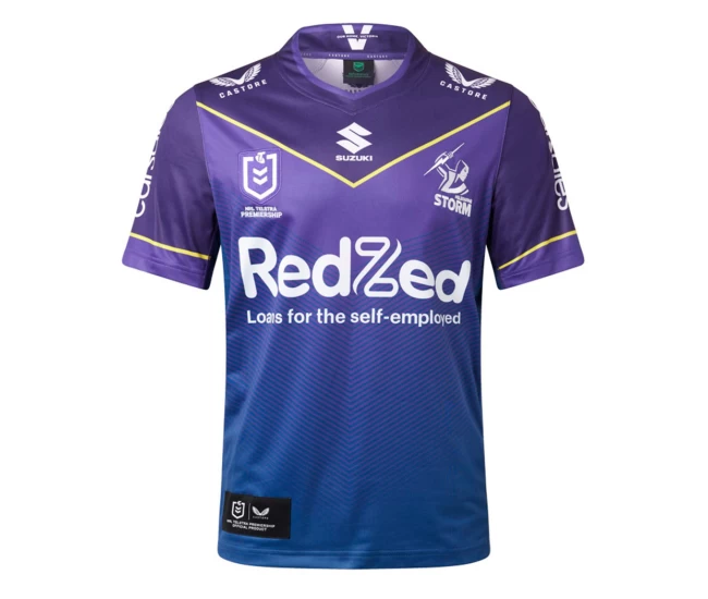 2023 Melbourne Storm Rugby Mens Home Jersey