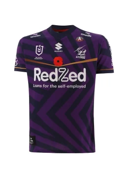 2024 Melbourne Storm Rugby Mens Anzac Jersey