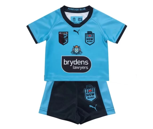2022 NSW Blues Rugby Kids Home Kit