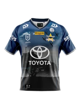 2022 North Queensland Cowboys Rugby Men's Defence Jersey