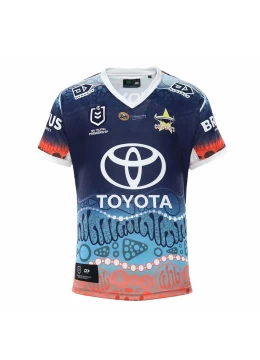 2022 North Queensland Cowboys Rugby Men's Indigenous Jersey