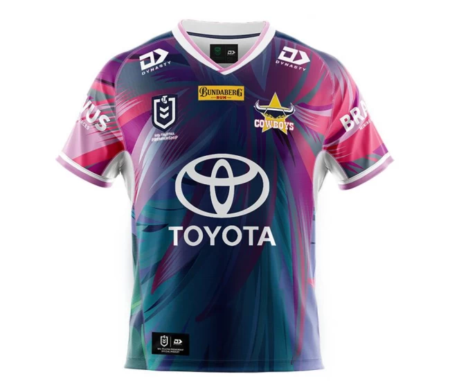 2022 North Queensland Cowboys Rugby Mens Women In League Jersey