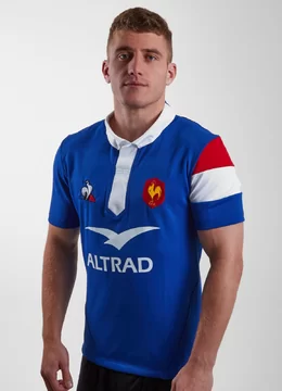 France 2018/19 Home S/S Rugby Shirt