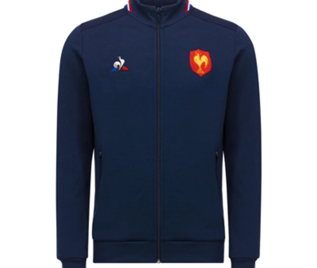 France 2018/19 Presentation Full Zip Rugby Sweatshirt