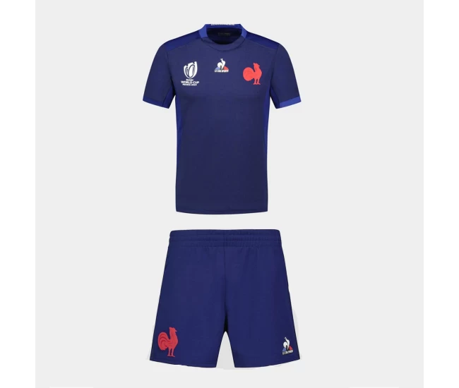 RWC 2023 France Rugby Kids Home Kit