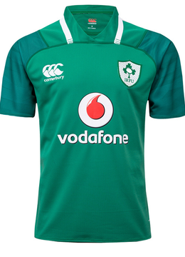 IRELAND 2018 MENS IRFU VAPODRI+ HOME TEST JERSEY