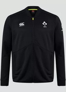 Canterbury Ireland IRFU Mens Track Jacket Black 2020