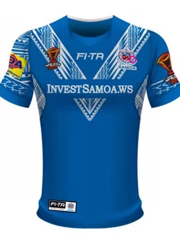 Samoa Rugby League World Cup 2017 Home Jersey