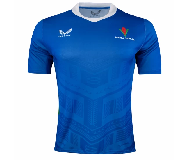 Castore 2022-23 Samoa Rugby Union Mens Home Jersey