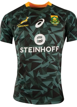 2018 Mens South Africa Fan 7's Home Jersey