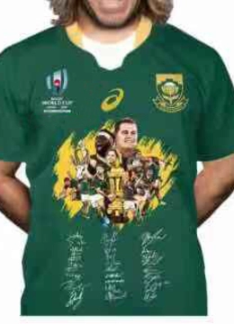 South Africa Springboks Signature Edition Rugby World Cup 2019 Jersey