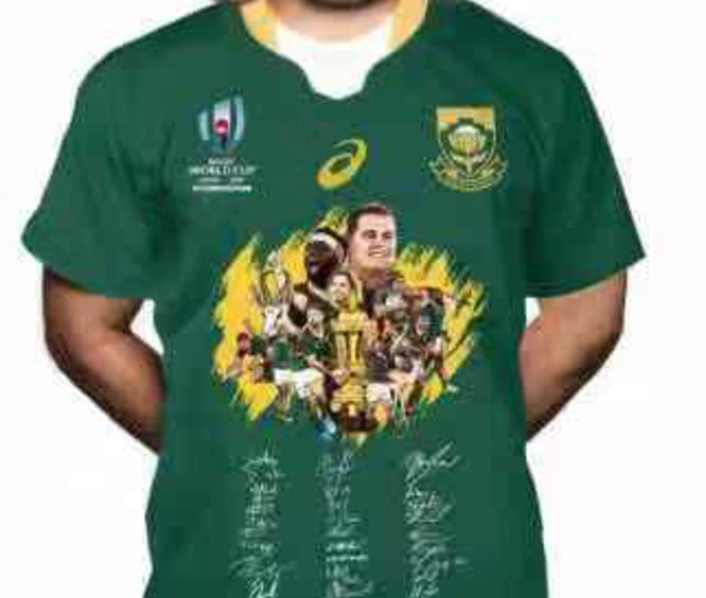South Africa Springboks Signature Edition Rugby World Cup 2019 Jersey