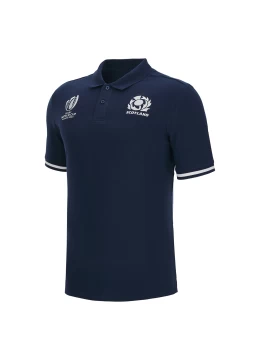 RWC 2023 Scotland Rugby Mens Polo Shirt