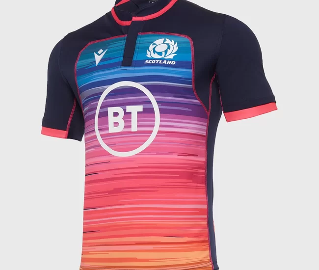 Macron Scotland Rugby Training Shirt 2020