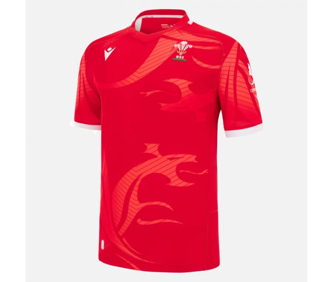 2022-23 Welsh Rugby Mens Commonwealth Games Home Jersey