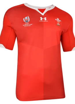 Under Armour Wales Rugby RWC Home Jersey 2019
