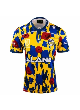 2021 Parramatta Eels Rugby Mens Anzac Jersey