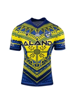 2023 Parramatta Eels Rugby Mens Pasifika Training Jersey