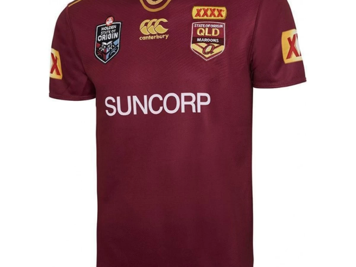 S 3XL QLD SOO STATE OF ORIGIN 2017 MAROONS MENS GLADIATOR JERSEY 