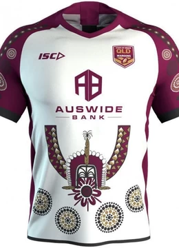 QLD Maroons 2019 Men's Indigenous Training Jersey