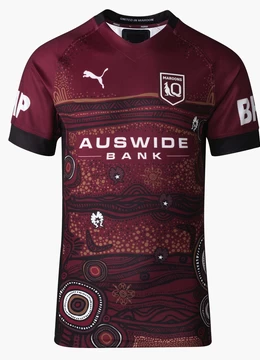 Puma 2021 QLD Maroons Mens Indigenous Jersey