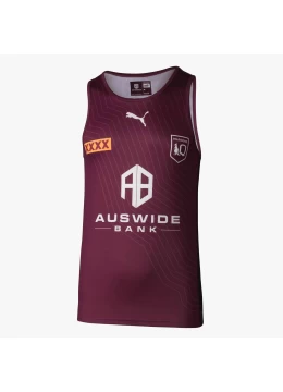 2023 QLD Maroons Men's Training Singlet