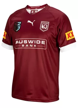 NRL 2021 QLD Maroons State of Origin Mens Home Jersey