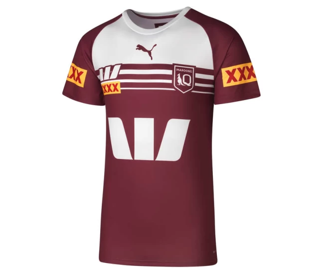 2024 QLD Maroons State of Origin Rugby Mens Training Jersey