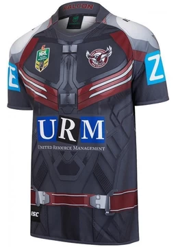 Manly Warringah Sea Eagles 2017 Men's Falcon Marvel Jersey
