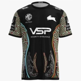 2023 South Sydney Rabbitohs Rugby Mens Indigenous Training Tee