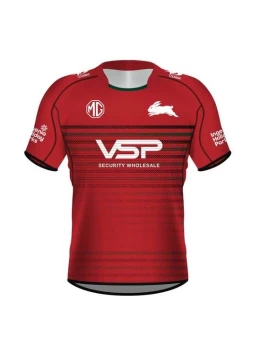 2024 South Sydney Rabbitohs Rugby Mens Red Training Jersey
