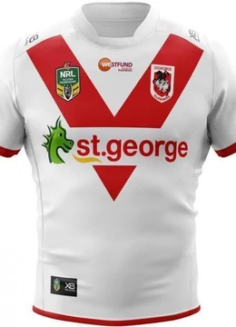 NRL Retro Heritage Jersey St George Illawarra Dragons 1979 Rugby League 