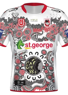 2021 Classic St George Illawarra Dragons Men's Indigenous Jersey