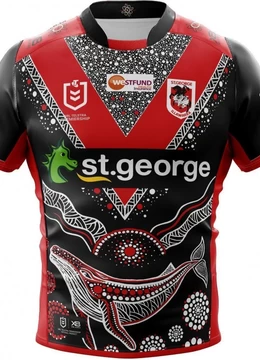 St George Illawarra Dragons 2019 Men's Indigenous Jersey